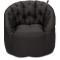 Кресло мешок «Австралия», 95x95x105, Угольный Анфас галлерея