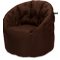 Кресло мешок «Австралия», 95x95x105, Тёмный шоколад Изометрия галлерея