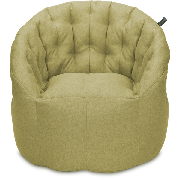Кресло мешок «Австралия», 95x95x105, Оливковый Анфас