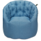 Кресло мешок «Австралия», 95x95x105, Небесно-голубой Анфас галлерея