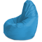 Кресло-мешок «Груша», L, лазурный Профиль галлерея