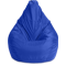 Кресло-мешок «Груша», L, синий Анфас галлерея