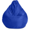 Кресло-мешок «Груша», XXL, синий Анфас галлерея