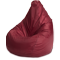 Кресло-мешок «Груша», L, бордовый Изометрия галлерея