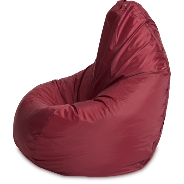 Кресло-мешок «Груша», L, бордовый Профиль