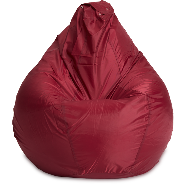 Кресло-мешок «Груша», XXXL, бордовый Анфас