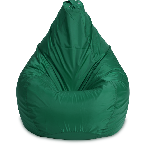 Кресло-мешок «Груша», L, зеленый Анфас