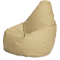 Кресло-мешок «Груша», XL, Кожа Оливковый Профиль галлерея