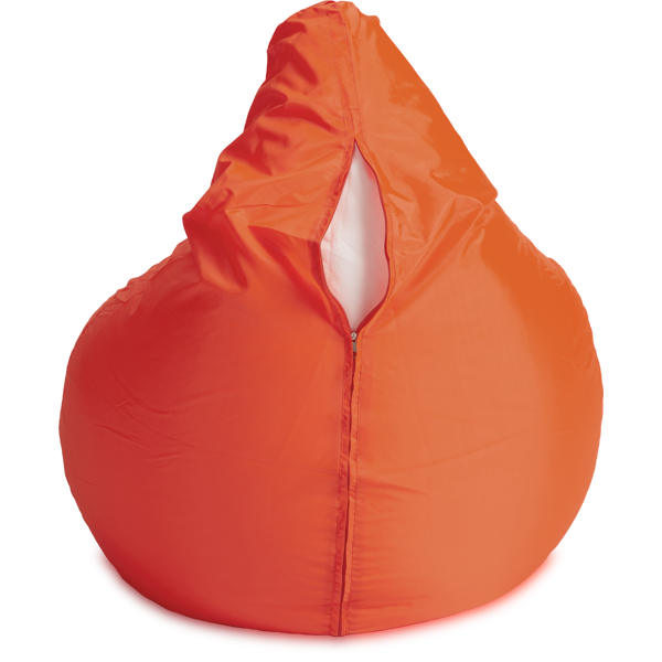 Кресло-мешок «Груша», L, оранжевый Сзади