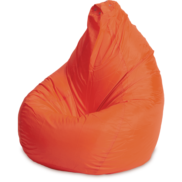 Кресло-мешок «Груша», L, оранжевый Изометрия