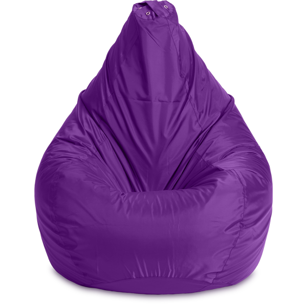 Кресло-мешок «Груша», L, пурпурный Анфас