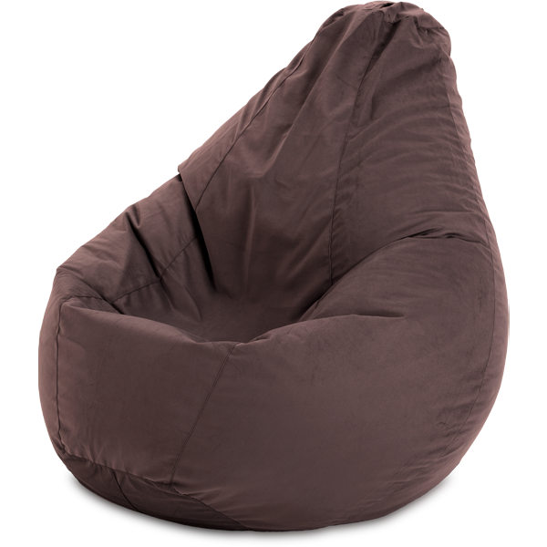 Кресло-мешок «Груша», XL, Коричневый Изометрия