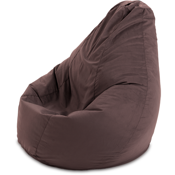 Кресло-мешок «Груша», XL, Коричневый Профиль
