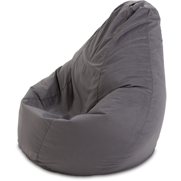 Кресло-мешок «Груша», XL, Серый Профиль