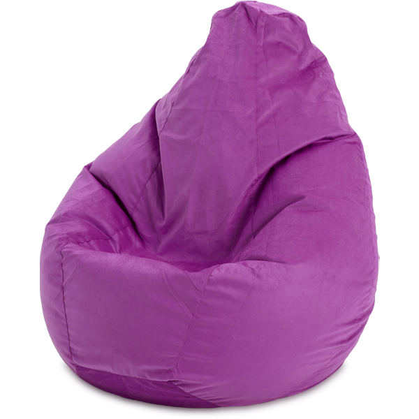 Кресло-мешок «Груша», XL, Лиловый Изометрия