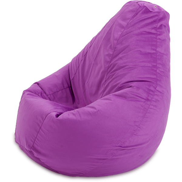 Кресло-мешок «Груша», XL, Лиловый Профиль