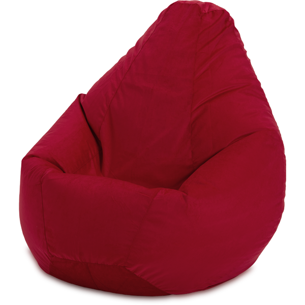 Кресло-мешок «Груша», L, Красный Изометрия