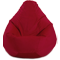 Кресло-мешок «Груша», XL, Красный Анфас галлерея
