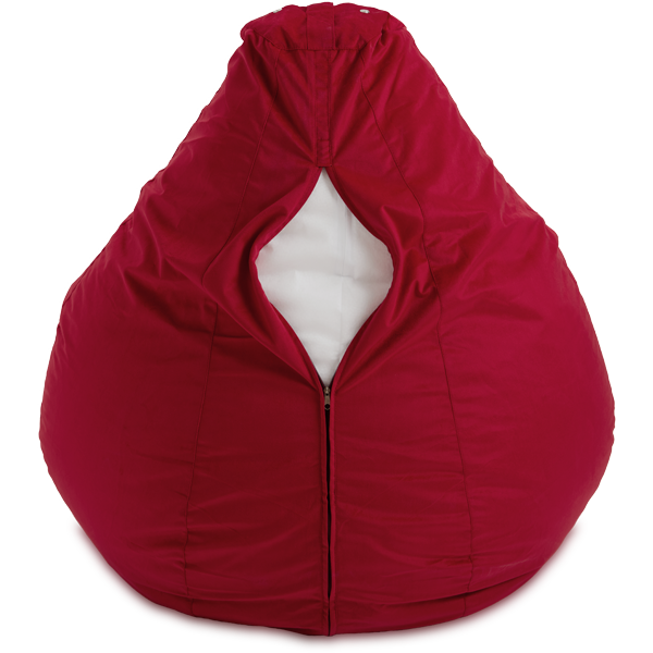 Кресло-мешок «Груша», XL, Красный Молния