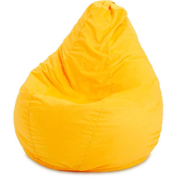 Кресло-мешок «Груша», XL, Жёлтый Изометрия