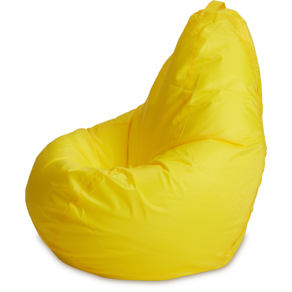 Кресло-мешок «Груша», L, желтый Профиль