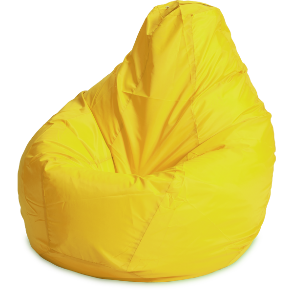 Кресло-мешок «Груша», XXL, желтый Изометрия