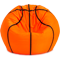 Кресло-мешок «Мяч», L, Баскетбол Анфас галлерея