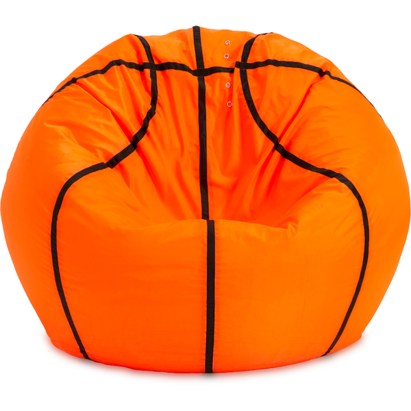 Кресло-мешок «Мяч», L, Баскетбол Анфас