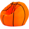 Кресло-мешок «Мяч», L, Баскетбол Изометрия галлерея