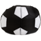 Кресло-мешок «Мяч», L, Черный и белый Сзади галлерея