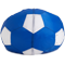 Кресло-мешок «Мяч», L, Синий и белый Сзади галлерея