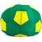 Кресло-мешок «Мяч», L, Зеленый и желтый Сзади галлерея