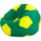 Кресло-мешок «Мяч», XL, Зеленый и желтый Изометрия галлерея