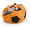 Кресло-мешок «Мяч», XXL, Оранжевый и черный галлерея
