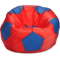 Кресло-мешок «Мяч», L, Красный и синий Анфас галлерея