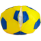 Кресло-мешок «Мяч», L, Жёлтый и синий Молния галлерея