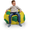 Кресло-мешок «Мяч», L, Желтый и зеленый галлерея