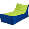 Кресло-мешок «Кушетка», 70x130x70, Синий и лайм Изометрия галлерея
