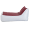 Кресло-мешок «Кушетка», 70x130x70, Серый и бордовый Профиль галлерея