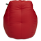 Кресло мешок «Босс», 90x95x90, Кожа Красный Сзади галлерея