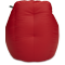 Кресло мешок «Босс», 90x95x90, Красный и бежевый Сзади галлерея