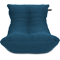 Кресло мешок «Кокон», 70x120x85, Черничный Анфас галлерея