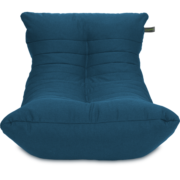 Кресло мешок «Кокон», 70x120x85, Черничный Анфас