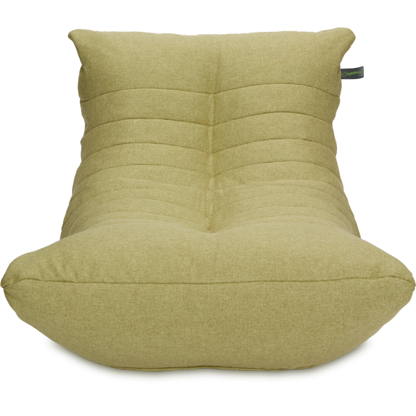Кресло мешок «Кокон», 70x120x85, Оливковый Анфас