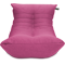 Кресло мешок «Кокон», 70x120x85, Сиреневый Анфас галлерея