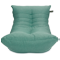 Кресло мешок «Кокон», 70x120x85, Мятный Анфас галлерея