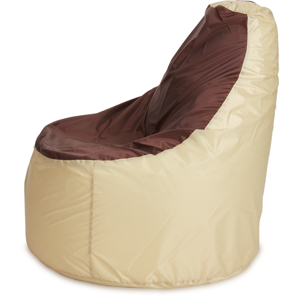 Кресло-мешок «Комфорт», 145x90x90, Бежевый и коричневый Профиль
