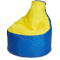 Кресло-мешок «Комфорт», 145x90x90, Синий и желтый Изометрия галлерея