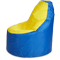 Кресло-мешок «Комфорт», 145x90x90, Синий и желтый Профиль галлерея