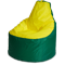 Кресло-мешок «Комфорт», 145x90x90, Зеленый и желтый Изометрия галлерея